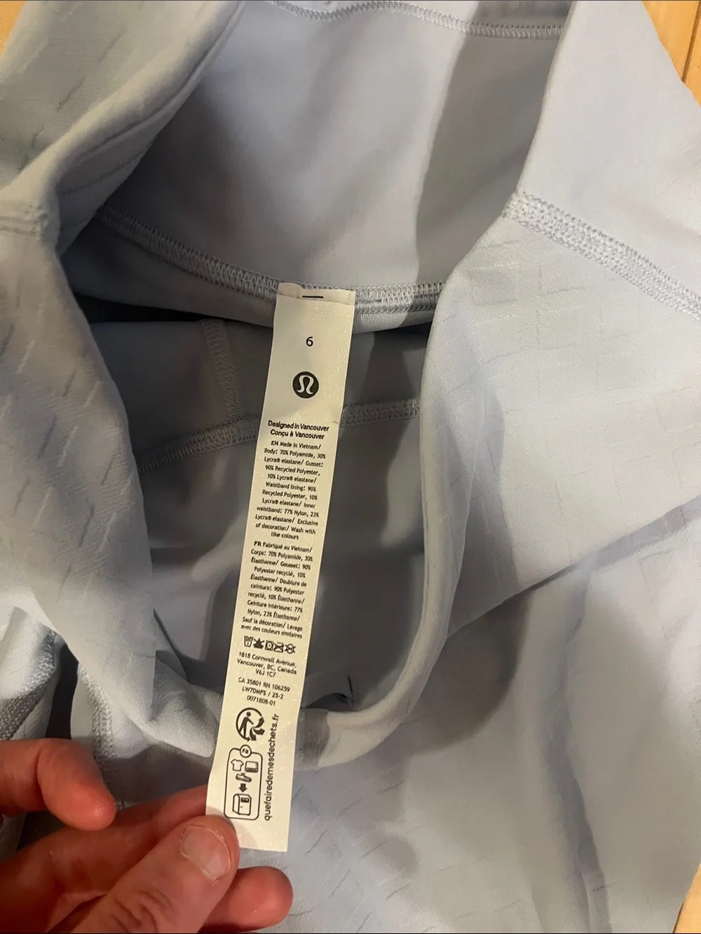 NWT Lululemon 3D Jacquard Diamond Train HR Short 6